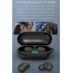 H6 TWS Bluetooth 5.0 Wireless Bluetooth Earphone with Digital Display & Charging Box, Support for Siri & HD Calls - Image 7