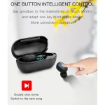 H6 TWS Bluetooth 5.0 Wireless Bluetooth Earphone with Digital Display & Charging Box, Support for Siri & HD Calls - Image 8