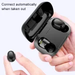 L-21 9D Sound Effects Bluetooth 5.0 Touch Wireless Bluetooth Earphone with Charging Box, Support HD Call, L-21 - Image 6