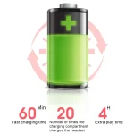 L-21 9D Sound Effects Bluetooth 5.0 Touch Wireless Bluetooth Earphone with Charging Box, Support HD Call, L-21 - Image 8