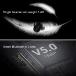 TWS-4 IPX5 Waterproof Bluetooth 5.0 Touch Wireless Bluetooth Earphone with Charging Box, Support HD Call & Voice Prompts, TWS-4 - Image 5