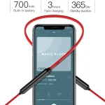 Q60 Magnetic Suction Universal Bluetooth Earphones Sport In Ear Stereo 5.0 Earphones - Image 4