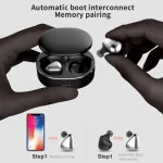 T50 6D Noise Cancelling Bluetooth V5.0 Wireless Bluetooth Headphone, Support Binaural Calls - Image 9