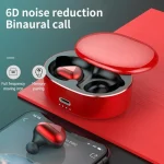 T50 6D Noise Cancelling Bluetooth V5.0 Wireless Bluetooth Headphone, Support Binaural Calls - Image 11