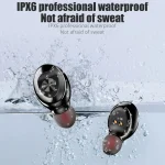 XG-8 TWS Digital Display Touch Bluetooth Earphone with Magnetic Charging Box - Image 15