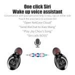 XG-8 TWS Digital Display Touch Bluetooth Earphone with Magnetic Charging Box - Image 5