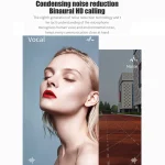 XG-8 TWS Digital Display Touch Bluetooth Earphone with Magnetic Charging Box - Image 10