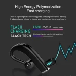 F680 Bluetooth 5.0 Fast Charging Wireless Business Sports Bluetooth Earphone - Image 13