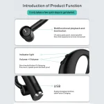 F680 Bluetooth 5.0 Fast Charging Wireless Business Sports Bluetooth Earphone - Image 4