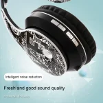B1 Graffiti Pattern Wireless Bluetooth V5.0 Headset - Image 10