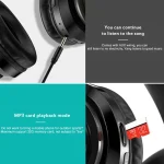 B39 Wireless Bluetooth V5.0 Headset, B39 (Red), B39 (White), B39 (Blue), B39 (Black Red), B39 (Black) - Image 9
