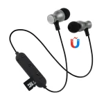 F11 Bluetooth 4.2 Hanging Neck Design Bluetooth Headset, Support Music Play & Switching & Volume Control & Answer