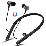 F108 Bluetooth 4.2 Hanging Neck Design Bluetooth Headset, Support Music Play & Switching & Volume Control & Answer - Image 2