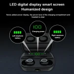 S11 TWS Touch Bluetooth Earphone with Magnetic Charging Box, Support Three-screen LED Power Display - Image 5