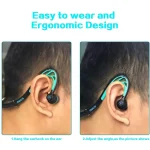 Mucro ML233 Foldable Wired Running Sports Headphones Night Neckband In-Ear Stereo Earphones, Cable Length: 1.2m, ML233 (Blue) - Image 7