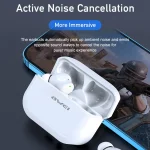 awei TA1 Bluetooth V5.0 Ture Wireless Sports ANC Noise Cancelling IPX4 Waterproof TWS Headset with Charging Case - Image 7