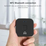 B11 Bluetooth 5.0 Receiver AUX NFC to 2 x RCA Audio Adapter - Image 9