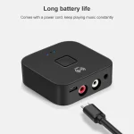 B11 Bluetooth 5.0 Receiver AUX NFC to 2 x RCA Audio Adapter - Image 10