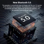 AIN MK-X18S USB Car Single Wireless Bluetooth Earphone with Charging Box, Support HD Call & Siri & Automatic Pairing, MK-X18S - Image 5