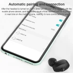 AIN MK-X18S USB Car Single Wireless Bluetooth Earphone with Charging Box, Support HD Call & Siri & Automatic Pairing, MK-X18S - Image 6