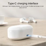 MI4 Bluetooth 5.0 LED Digital Display Intelligent Noise Reduction True Wireless Bluetooth Earphone - Image 3