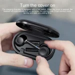 MI4 Bluetooth 5.0 LED Digital Display Intelligent Noise Reduction True Wireless Bluetooth Earphone - Image 7
