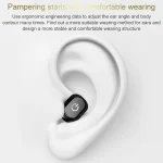 H58 Bluetooth 4.1 Single In-ear Invisible Wireless Bluetooth Earphone - Image 3