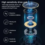 AIN MK-I01 IPX4 Waterproof Neck-mounted Wire-controlled Sports Bluetooth Earphone with Cable Buckle, Support Call & Voice Assistant - Image 6