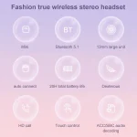 Mijiaer TN22 Bluetooth 5.1 True Wireless Stereo Bluetooth Earphone - Image 2
