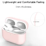 For AirPods Pro Silicone Wireless Earphone Protective Case Cover without Buckle - Image 4