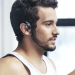 M-1 Back-mounted Touch Noise Reduction Bone Conduction Bluetooth Earphone with Detachable Microphone - Image 7
