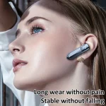 M81 CVC Noise Reduction Unilateral Business Ear-mounted Bluetooth Earphone, Support Siri & One for Two - Image 4