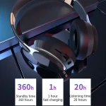 07S Folding Sports Computer Games Wireless Bluetooth V5.0 Headset with Mic - Image 11