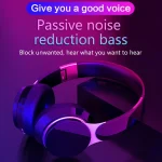 07S Folding Sports Computer Games Wireless Bluetooth V5.0 Headset with Mic - Image 7