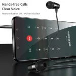 30 PCS USAMS EP-42 3.5mm Plating Metal In-ear Wired Earphone, Length: 1.2m, Test Tube Packaging, Test Tube Packaging - Image 4