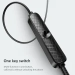 30 PCS USAMS EP-42 3.5mm Plating Metal In-ear Wired Earphone, Length: 1.2m, Test Tube Packaging, Test Tube Packaging - Image 5