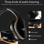 SN-P18 Foldable Bluetooth 4.0 Wireless Headset with Mic, Support TF Card - Image 8