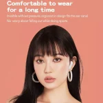 ETE-16 TWS Semi-In-Ear Digital Display Sports Bluetooth Earphones - Image 7