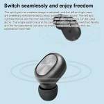 ETE-15 Waterproof Bluetooth 5.0 Binaural Touch Control TWS Wireless Earphones - Image 4