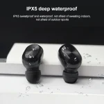 ETE-15 Waterproof Bluetooth 5.0 Binaural Touch Control TWS Wireless Earphones - Image 6