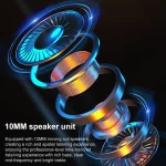 ETE-55 TWS Binaural Bluetooth 5.0 Low Latency Gaming Earphones, ETE-55 Black - Image 3