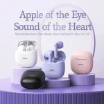 REMAX TWS-19 Semi In-ear Dual Host Wireless Bluetooth Earphones - Image 2