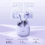 REMAX TWS-19 Semi In-ear Dual Host Wireless Bluetooth Earphones - Image 5