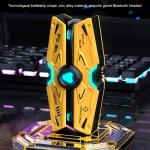 WEKOME VB06 Mech Series Metal Bluetooth Earphone, VB06 (Tarnish), VB06 (Yellow) - Image 5