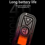 D Monster D15 IPX4 Wireless Bluetooth 5.3 Earphone Fingertip Spinner - Image 6