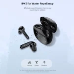 awei T15P Bluetooth V5.0 TWS Ture Wireless Sports LED Display Headset with Charging Case, T15P - Image 3