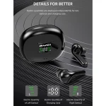 awei T15P Bluetooth V5.0 TWS Ture Wireless Sports LED Display Headset with Charging Case, T15P - Image 7