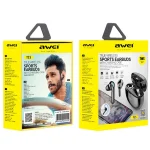 awei T15 TWS Bluetooth V5.0 Ture Wireless Sports Headset with Charging Case, T15 - Image 4