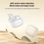 Yesido TWS28 ANC+ENC Dual Noise Reduction Smart TWS Wireless Bluetooth Earphone, TWS28 Beige, TWS28 White - Image 2