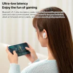 Yesido TWS28 ANC+ENC Dual Noise Reduction Smart TWS Wireless Bluetooth Earphone, TWS28 Beige, TWS28 White - Image 9